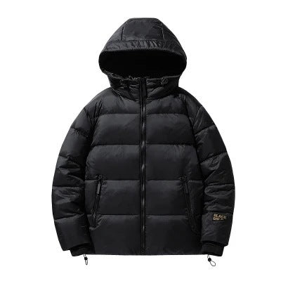 Unisex Wattierte Kapuzenjacke mit Thermo-Isolierung und verstellbarem Saum Nord Taschen
