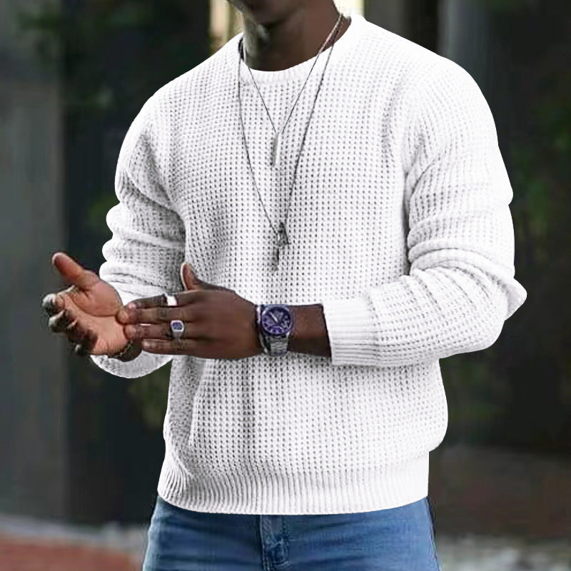 Herren Strukturierter Pullover - Arvani