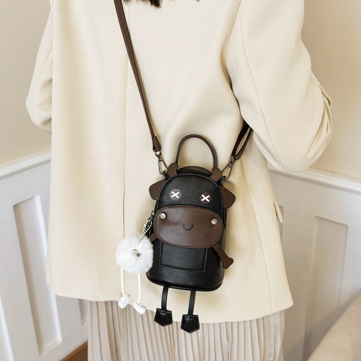 Damen Rucksack mit tierischem Design und abnehmbaren Anhängern Nord Taschen