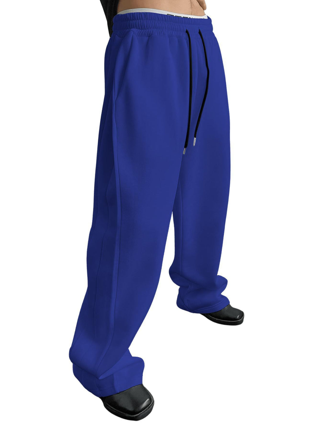 Unisex nan weite Sweatpants mit elastischem Bund, breitem Bein, Kordelzug und verdeckten Seitentaschen Nord Taschen
