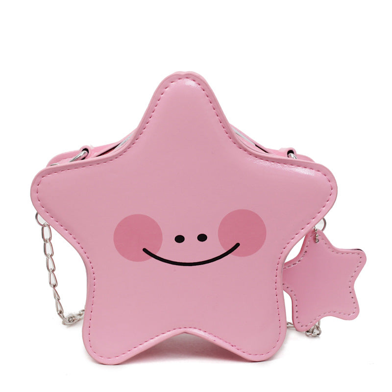 Damen Handtasche im Sternen-Design mit abnehmbarem Schulterriemen Nord Taschen