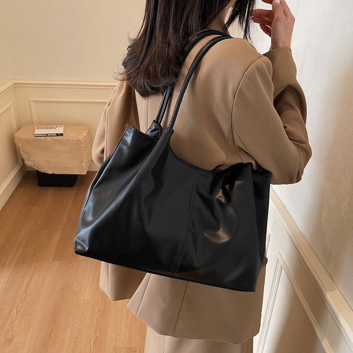 Damen elegante Einkaufstasche aus hochwertigem Kunstleder Nord Taschen