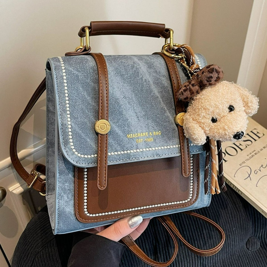 Damen modische Rucksacktasche mit abnehmbarem Anhänger Nord Taschen
