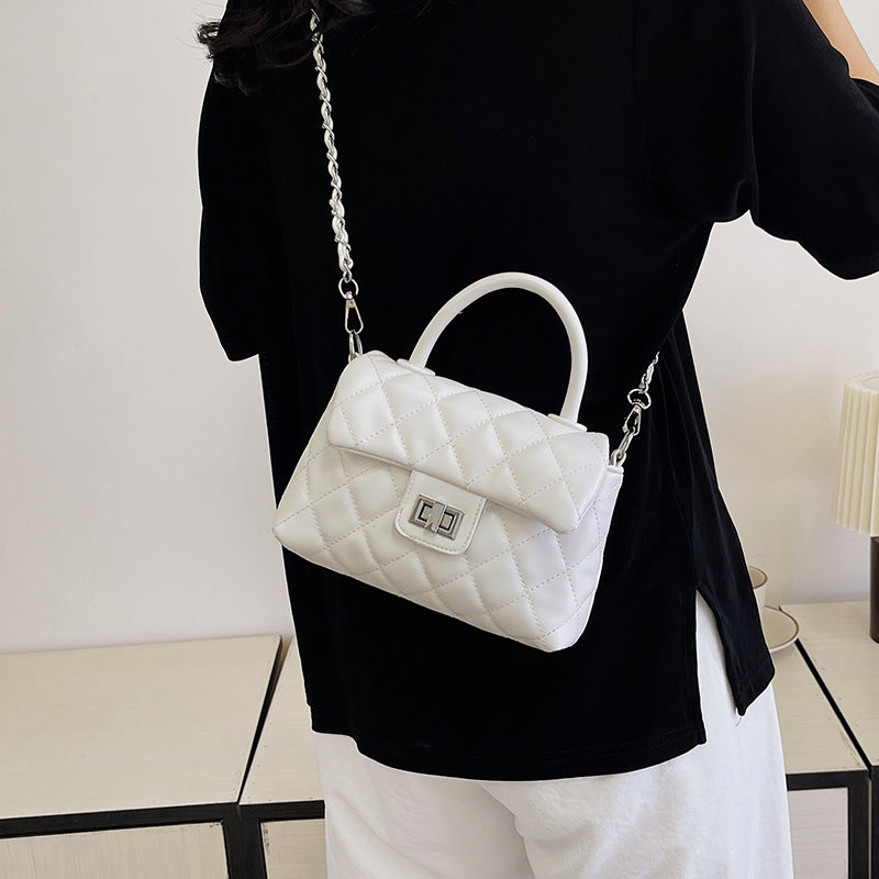 Damen elegante Handtasche mit stilvollem Steppmuster Nord Taschen