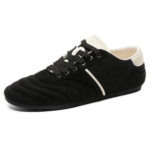 Damen Komfortable Lifestyle Sneakers aus Veloursleder