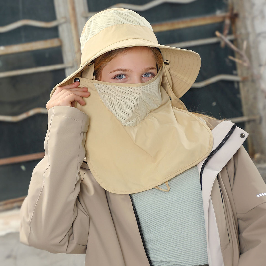 Nord Taschen | Vollabdeckung Gesicht Sonnenschutz Maske im Freien UV Eimer Hut
