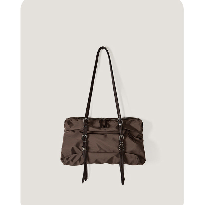 Damen Henkeltasche mit elegantem Design und praktischen Reißverschlussfächern Nord Taschen