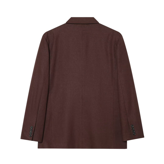 Damen Doppelreiher-Blazer und High-Waist-Hose im Tailored-Set Nord Taschen