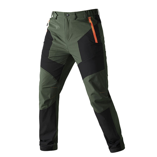 Herren  funktionale Trekkinghose mit verstärkten Knien, elastischem Bund und Reißverschlusstaschen Nord Taschen