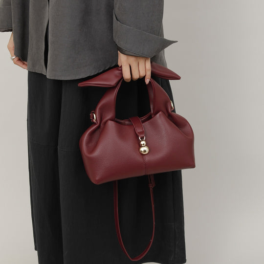 Damen strukturierte Hobo-Tasche mit abnehmbarem Schulterriemen Nord Taschen