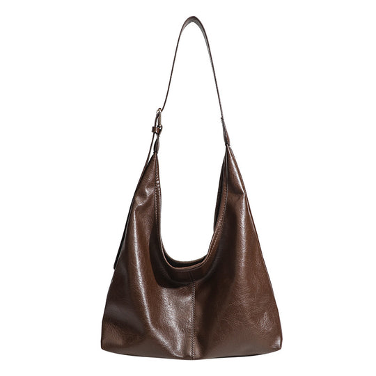 Damen Hobo-Tasche aus hochwertigem Kunstleder mit markanten Akzenten Nord Taschen