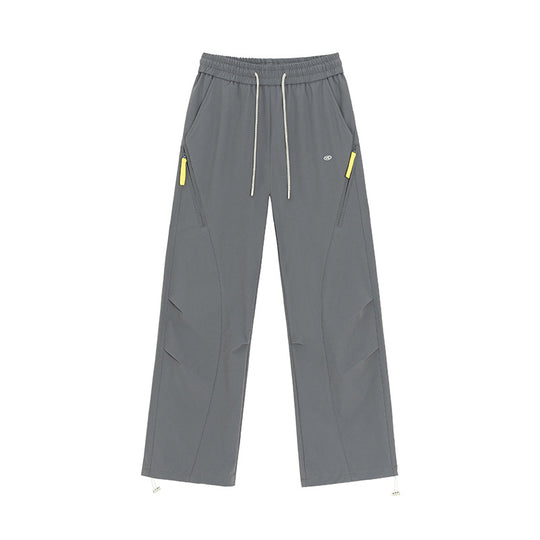 Damen Weite Utility-Trainingshose mit elastischem Bund, Reißverschlusstaschen & verstellbarem Saum Nord Taschen