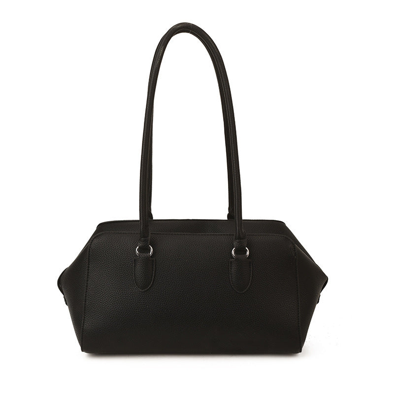 Damen elegante Handtasche aus strukturiertem Kunstleder mit abnehmbarem Schulterriemen Nord Taschen