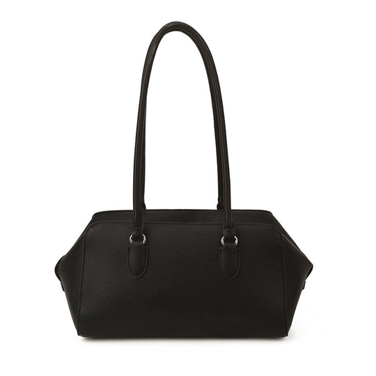 Damen elegante Handtasche aus strukturiertem Kunstleder mit abnehmbarem Schulterriemen Nord Taschen