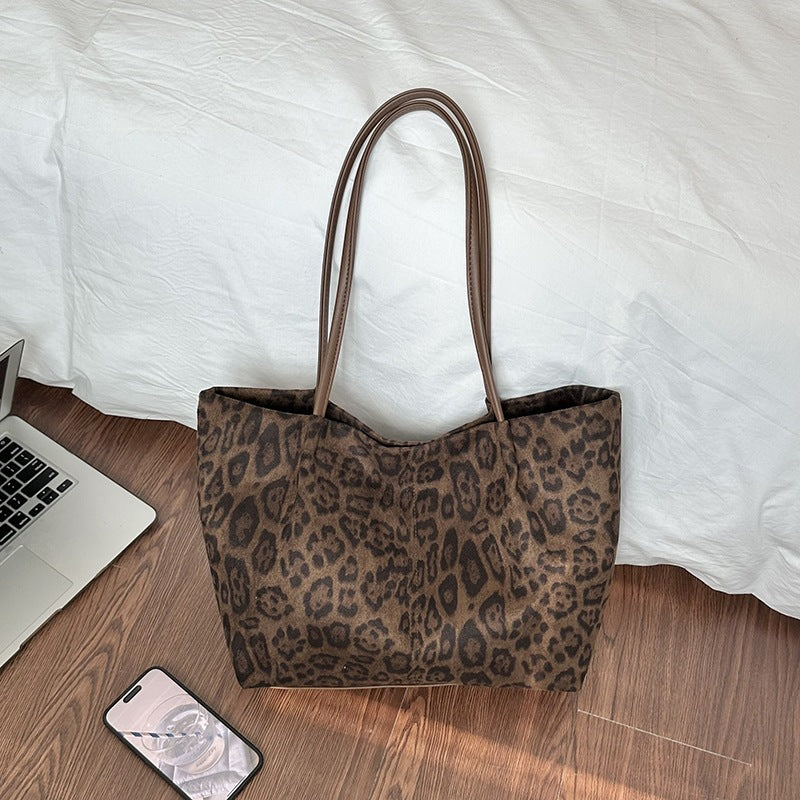Damen elegante Umhängetasche im modernen Leoparden-Design Nord Taschen