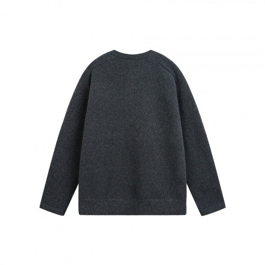 Unisex Feinstrick-Henley-Pullover mit Raglanärmeln und halber Knopfleiste Nord Taschen