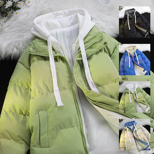 Damen Gesteppte Kapuzen‑Steppjacke mit integriertem Sweatliner und Zwei‑Lagen‑Design Nord Taschen
