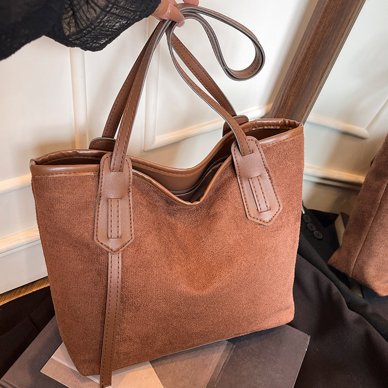 Damen elegante Schultertasche aus strapazierfähigem Material Nord Taschen
