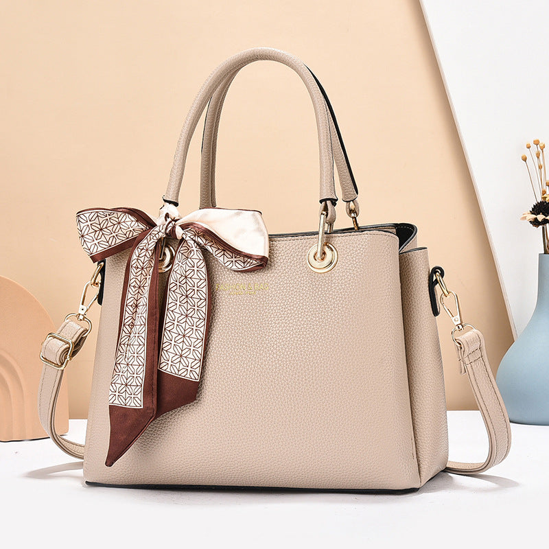 Damen Handtasche mit modischem Schleifen-Design Nord Taschen