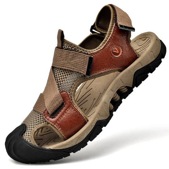 Herren Sportliche Outdoor-Sandalen mit rutschfester Sohle und individuell verstellbaren Riemen Nord Taschen
