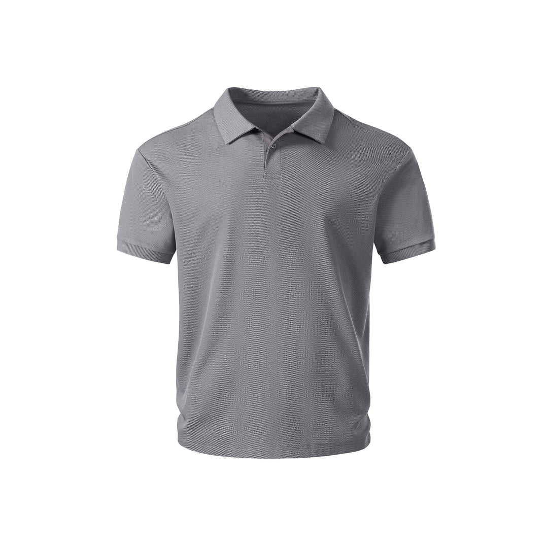 Herren Thermoregulierendes Piqué-Poloshirt mit feiner Struktur und Kurzarm Nord Taschen