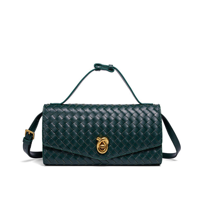 Damen Umhängetasche mit kunstvoll geflochtenem Design Nord Taschen