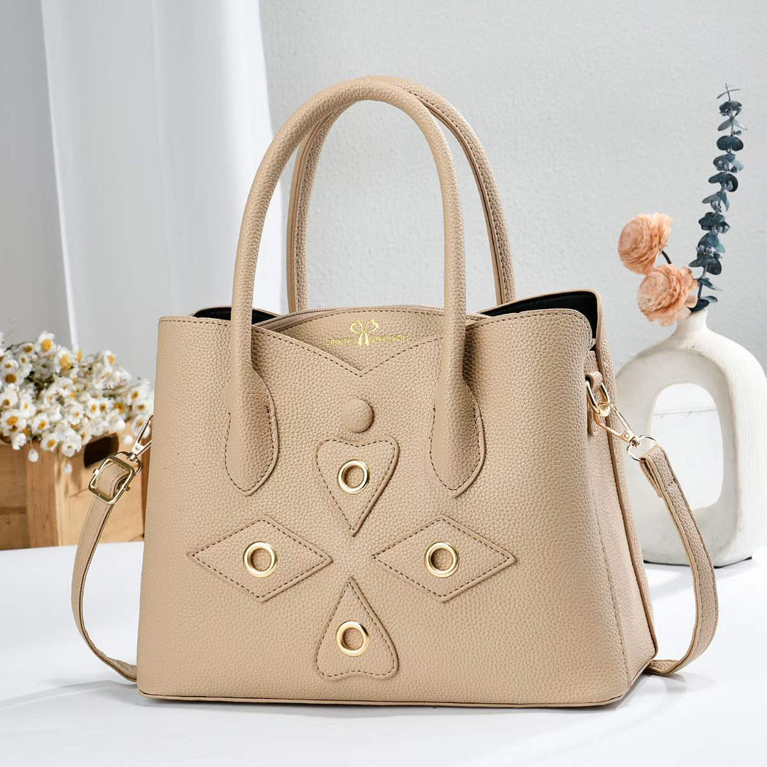 Damen stilvolle Handtasche mit einzigartigem Druckmotiv Nord Taschen