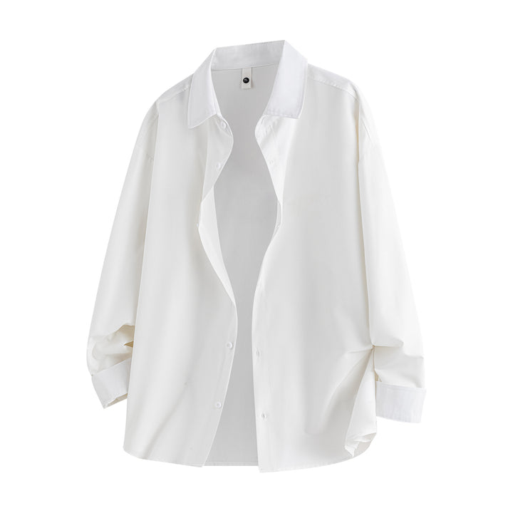 Damen oversized Hemdbluse aus fließendem Viskose-Mix Nord Taschen