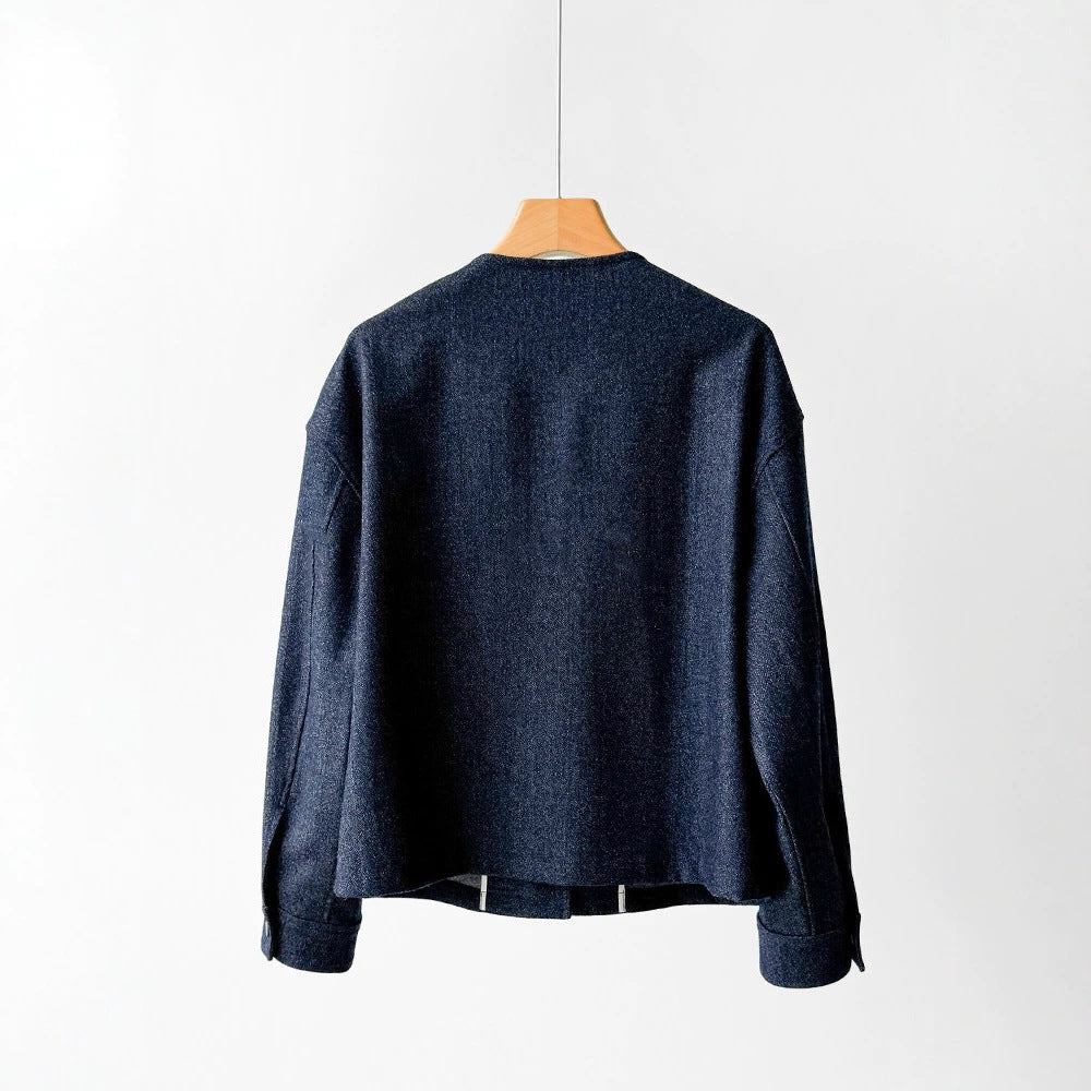Damen Modische Jacke mit Knöpfen und praktischen Taschen Nord Taschen