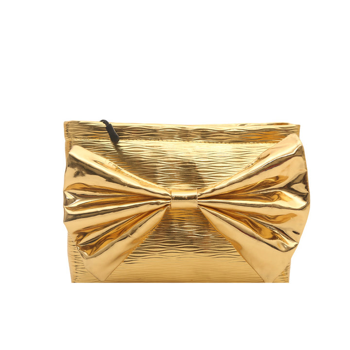 Damen Clutch-Tasche mit elegantem Schleifendesign Nord Taschen
