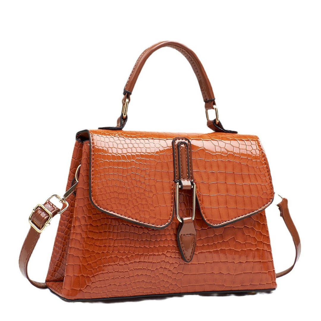 Damen Handtasche im modernen Krokodillederstil Nord Taschen
