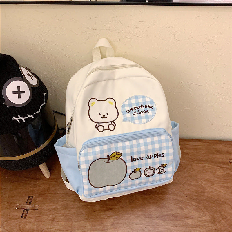 Damen Rucksack mit verspieltem Tiermotiv und praktischem Fächerdesign Nord Taschen