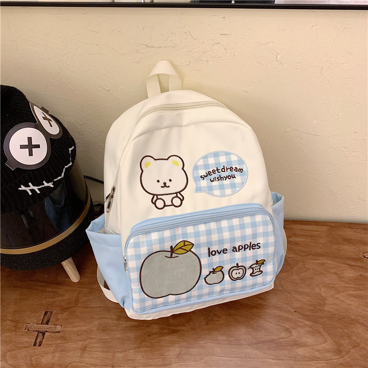 Damen Rucksack mit verspieltem Tiermotiv und praktischem Fächerdesign Nord Taschen