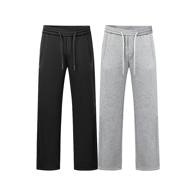 Unisex Locker geschnittene Sweatpant mit geradem Bein, elastischem Bund und aufgesetzten Gesäßtaschen Nord Taschen