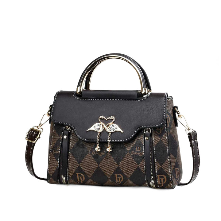 Damen modische Handtasche mit eleganter Struktur Nord Taschen