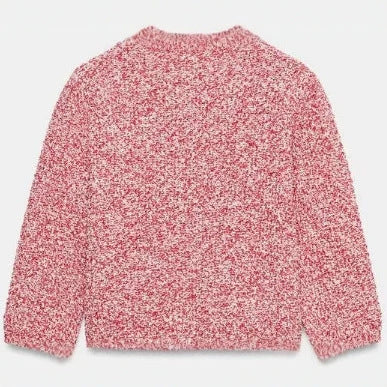 Damen Bouclé‑Strickjacke im Cropped‑Boxy‑Cut mit Zierknöpfen und Pattentaschen Nord Taschen