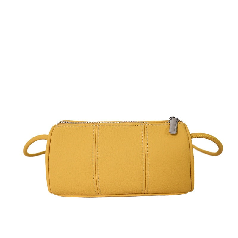 Damen Kosmetiktasche aus echtem Leder mit praktischen Fächern Nord Taschen