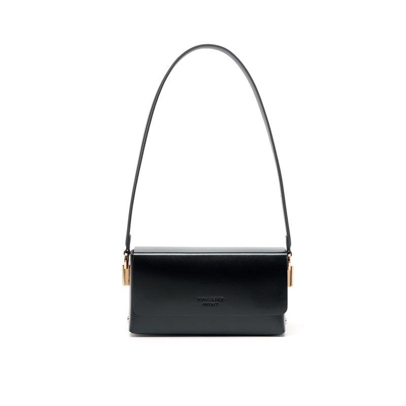 Damen elegante Lederumhängetasche mit minimalistischer Form Nord Taschen