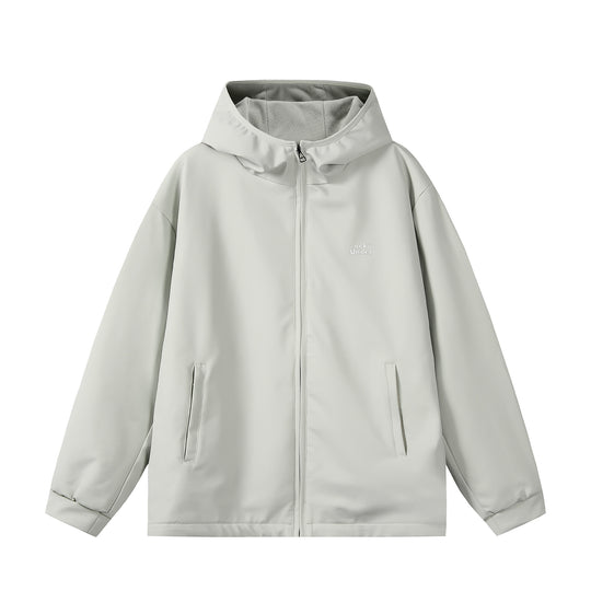 Unisex Wind- und Regenjacke mit Kapuze, wasserabweisender Softshell‑Hülle und wärmendem Fleecefutter Nord Taschen
