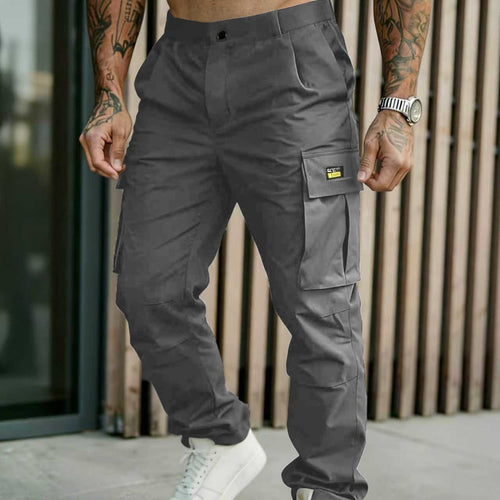 Herren Cargohose mit konisch zulaufendem Bein und Multifunktions‑Taschen Nord Taschen