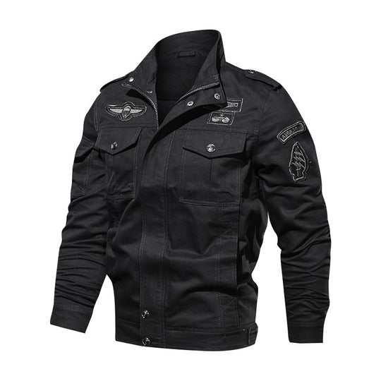 Herren Modische Freizeitjacke mit praktischen Taschen Nord Taschen