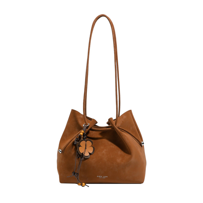 Damen hochwertige Veloursleder Tasche Nord Taschen