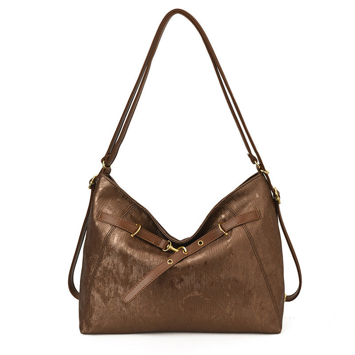 Damen schicke Schultertasche mit strukturiertem Design Nord Taschen