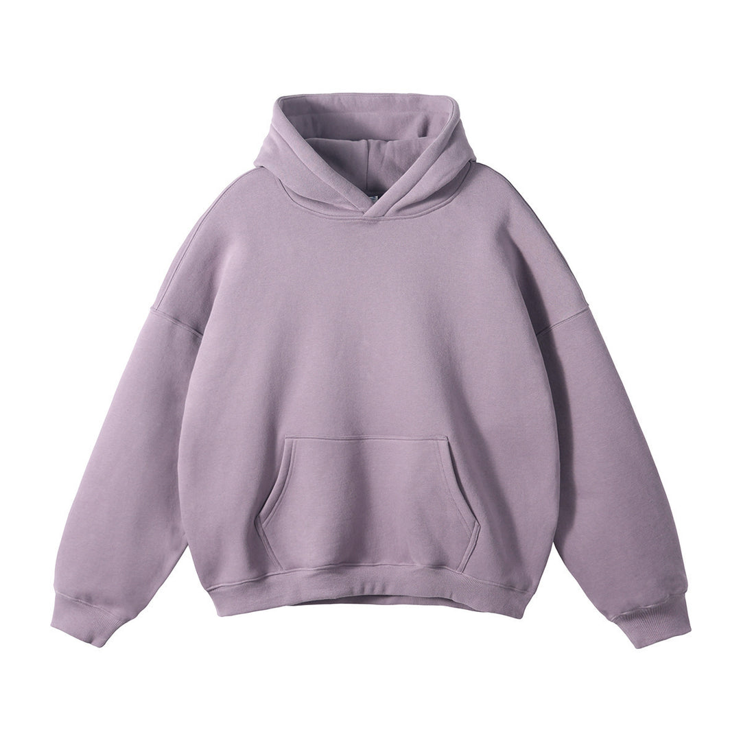 Unisex nan weit geschnittener Kapuzenpullover aus Bio-Baumwolle mit Kängurutasche Nord Taschen