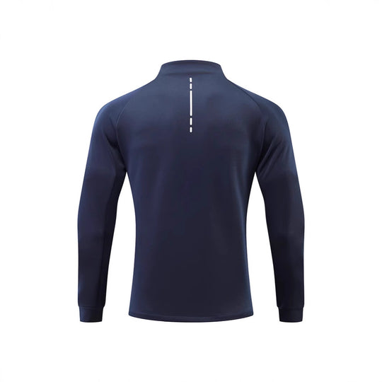 Herren Lauf-Trainingsjacke mit windabweisendem Stretch, Slim-Fit und Reißverschlusstaschen Nord Taschen
