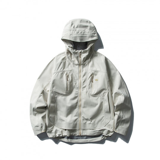 Unisex Leichte Softshell-Outdoorjacke mit verstellbarer Kapuze, wasserabweisender Membran und ergonomischen Brusttaschen Nord Taschen