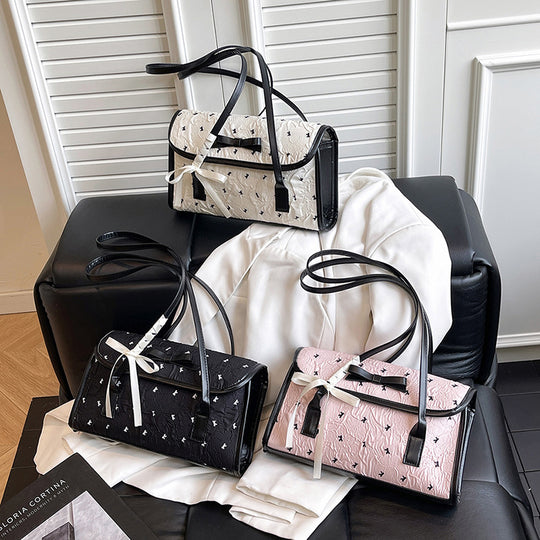 Damen elegante Handtasche mit floralem Design Nord Taschen
