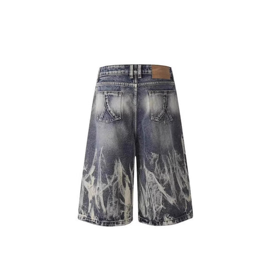 Herren modische Baggy-Shorts im Used-Look Nord Taschen