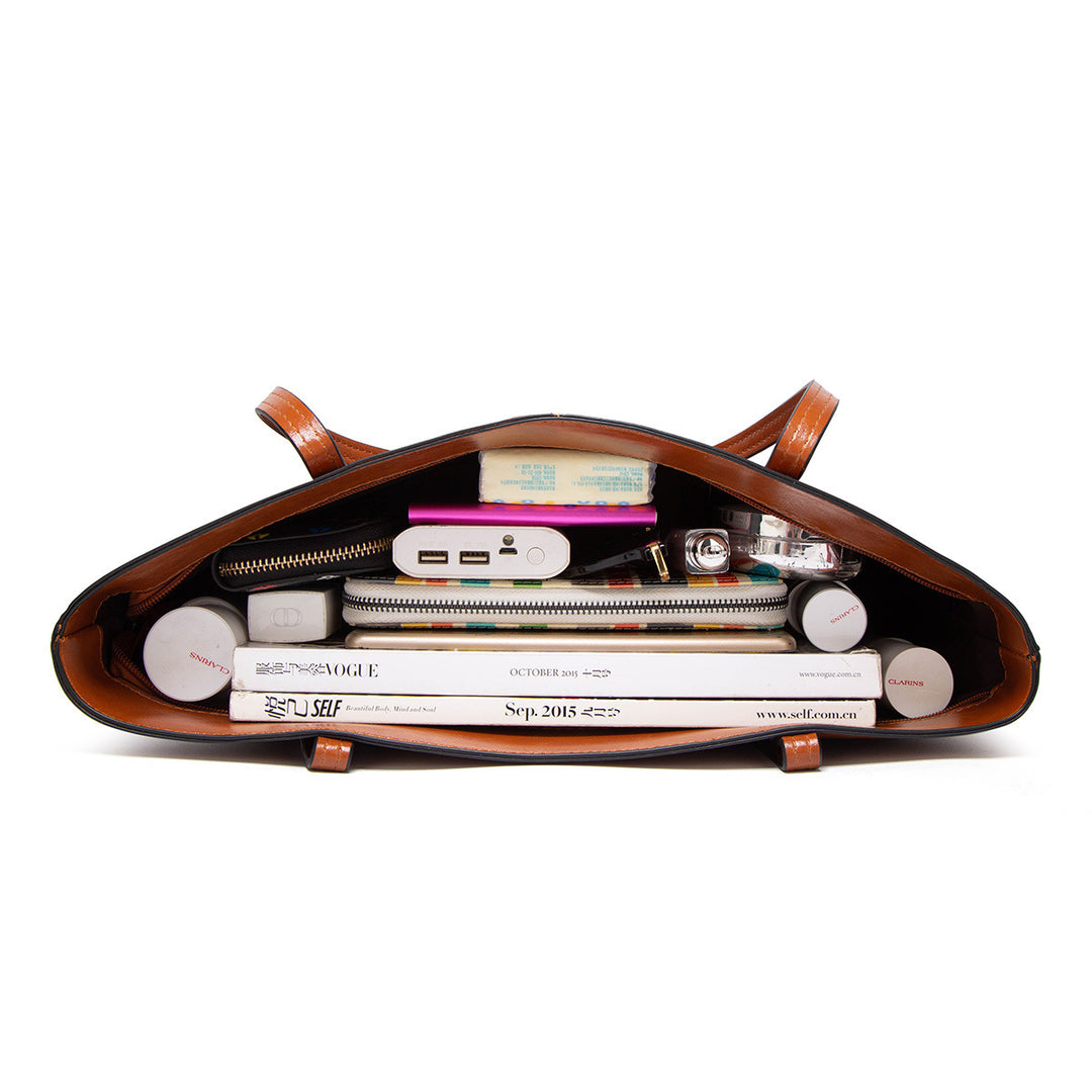 Damen Tragetasche mit elegantem minimalistischen Design und geräumigem Innenraum Nord Taschen