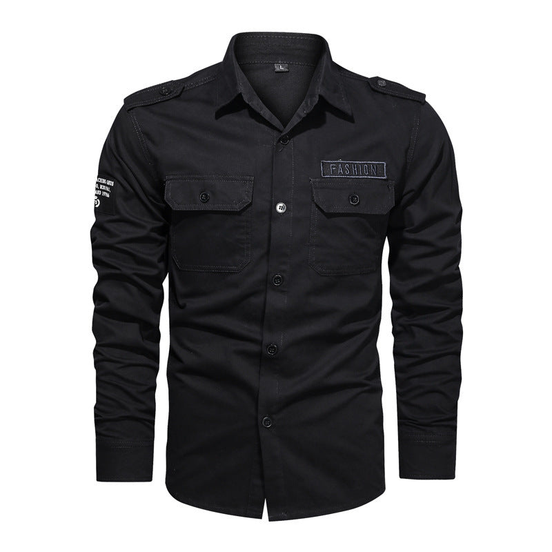 Herren Modisches Utility-Hemd Nord Taschen 1788278563